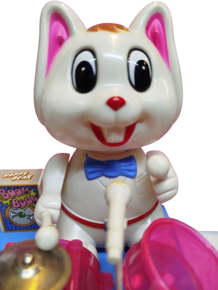 1980 HAPPY ONE MAN BAND  BATERİ CALAN TAVSAN ORJİNAL KUTUSUNDA KUTUSUNDA 