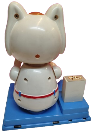 1980 HAPPY ONE MAN BAND  BATERİ CALAN TAVSAN ORJİNAL KUTUSUNDA KUTUSUNDA 