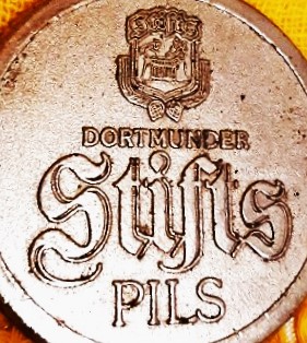 DORTMUND DER STİFTS PILS REKLAMLI ŞİŞE KAPAK METAL AÇACAK 
