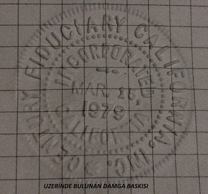 1970 OFFICIAL CHAMP ATTORNEYS CORP SERVICE EL TİPİ MEKANİK SOGUK DAMGA MAKİNESİ