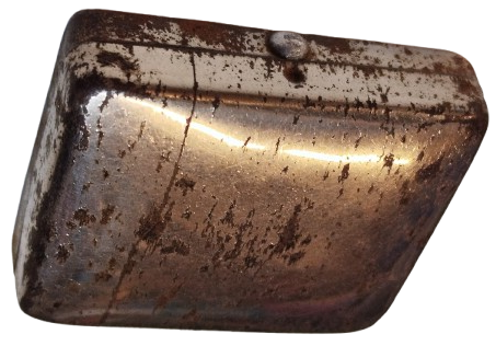 1920 İNGİLİZ SEYEHAT TRAŞ MAKİNE SI METAL KAPAKLI KUTUSUNDA SÖKÜLÜK TAKILABİLEN 5 PARCALIK TAKIM