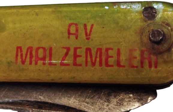 CANBABA AV MALZEMELERİ REKLAMLI M.ERMİS BURSA EL YAPIM CAKI