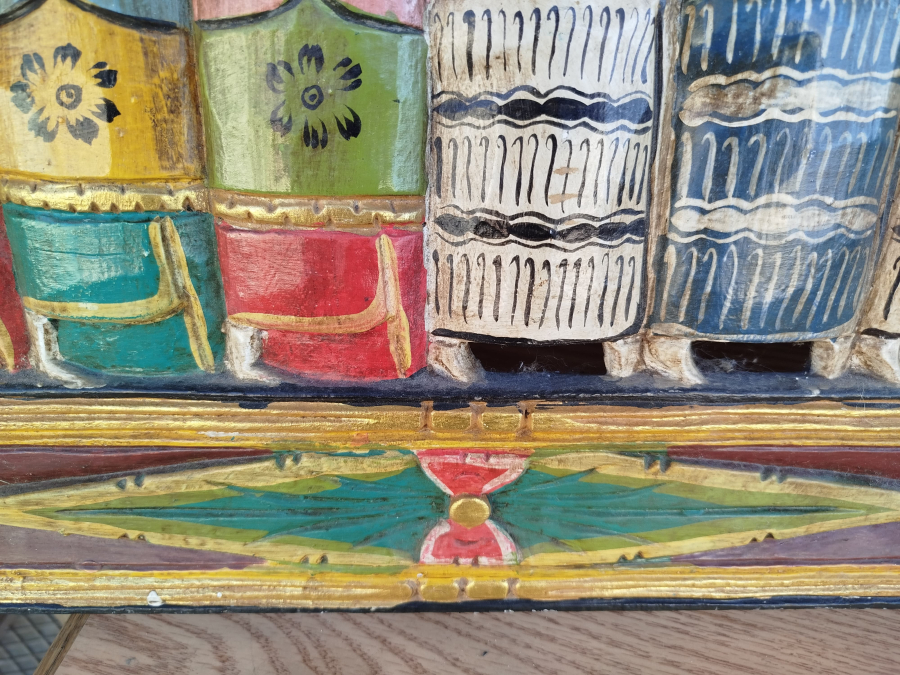 POLONYALI SANATCI  ANTONİ KAMİNSKİ EL OYMA FİGUR IHLAMUR AGACINDAN 14 KİŞİLİK GURUP KADINLAR