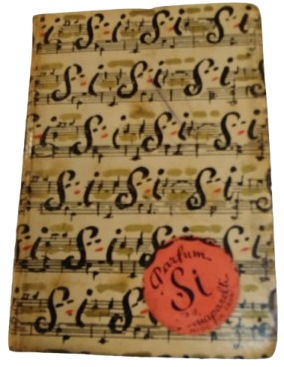 1950 PARFUM VALSE DES  Sİ MADAME ELSA SCHİAPARELLİ KUTUSUNDA MİNYATUR KAPAKLI SİSE