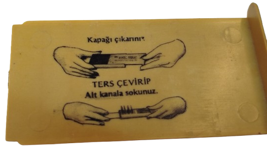 1970 SEREF KUNDURA CANTA PRATİK AYAKKABI TEMİZLEME CEP FIRCASI 