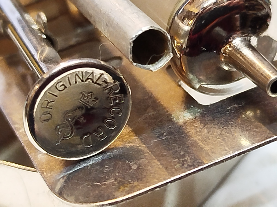 1900 ORIGINAL RECORD METAL KUTUSUNDA CAM ENJEKTOR MADEIN GERMANY