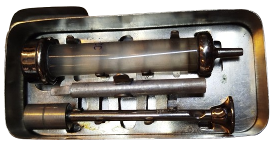 1900 ORIGINAL RECORD METAL KUTUSUNDA CAM ENJEKTOR MADEIN GERMANY