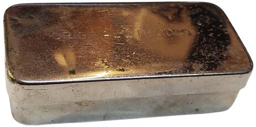 1900 ORIGINAL RECORD METAL KUTUSUNDA CAM ENJEKTOR MADEIN GERMANY