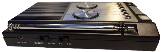 HANİMEX HDR 1300  RADİO SAAT ALARM ORJİNAL KABINDA  FM AM  BAND HONG KONG