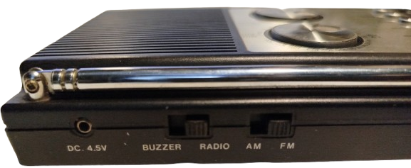 HANİMEX HDR 1300  RADİO SAAT ALARM ORJİNAL KABINDA  FM AM  BAND HONG KONG