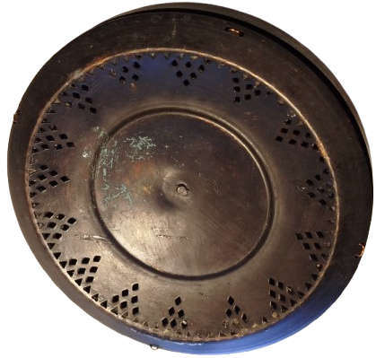 1900 OSMANLI EL YAPIM ACILIP KAPANAN AKORDİYON MUMLU BEZLİ KÖRÜKLÜ BAKIR FENER