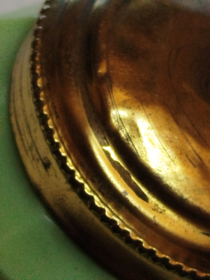 ACI BADEM KREMİ CREME D'AMANDE AMERES YESİL OPALIN SİSE ALTIN KAPLAMA KAPAK