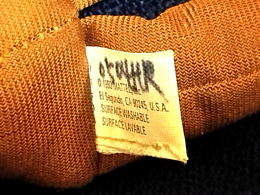 1987 MATTEL BARBİE  ZENCİ MELEZ BEBEK UYKU BEBEK