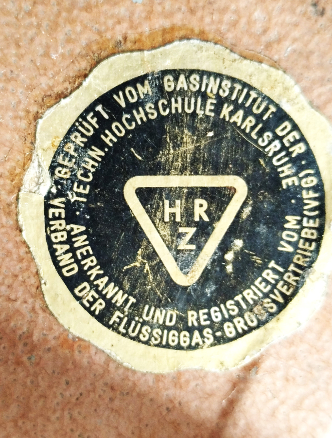 1960 HRZ CİFTLİ OCAK PORTATİF BUTAN GAZLA CALISAN CİFT KADEMELİ OCAK MADE IN GERMANY