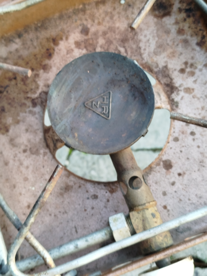 1960 HRZ CİFTLİ OCAK PORTATİF BUTAN GAZLA CALISAN CİFT KADEMELİ OCAK MADE IN GERMANY