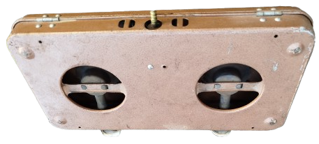 1960 HRZ CİFTLİ OCAK PORTATİF BUTAN GAZLA CALISAN CİFT KADEMELİ OCAK MADE IN GERMANY