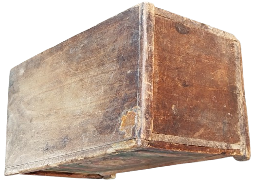 OSMANLI SANDIK SANDIK İCİNDE GELİN SANDIGI MASİF KÖK BOYALARLA SUSLU