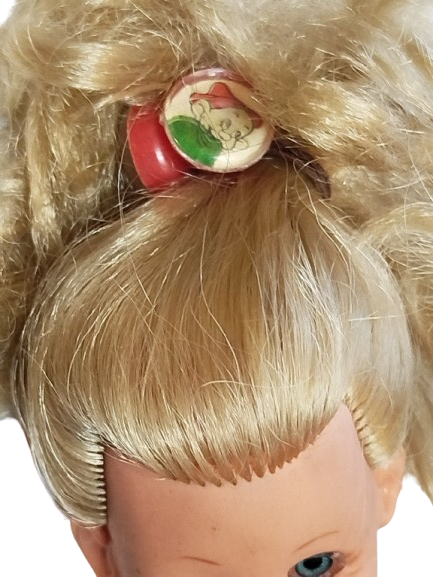 1976 İTALYAN BEBEK ELBİSELİ FUL AKSESUARLI OYUNCAK KIZ 