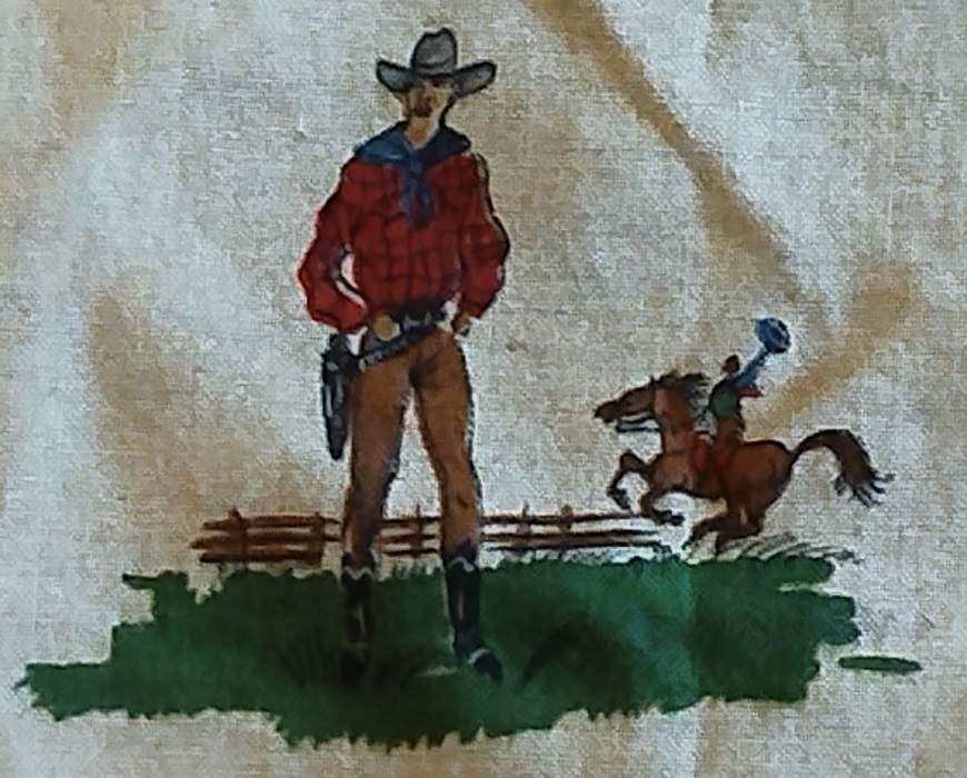 1825 TREN LOKOMOTİF BATI KOVBOY KIZILDERİLİ TEMALI YASTIK KILIF KOMPARTIMAN PERDE OLARAK KULLANILAN BEZ