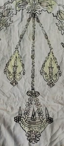 OSMANLI TOKAT  İŞİ UZERİ BASKI PARCALI EL DİKİM  NAMAZLIK SECCADE