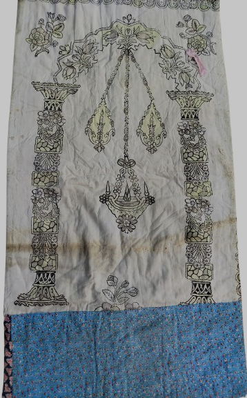 OSMANLI TOKAT  İŞİ UZERİ BASKI PARCALI EL DİKİM  NAMAZLIK SECCADE