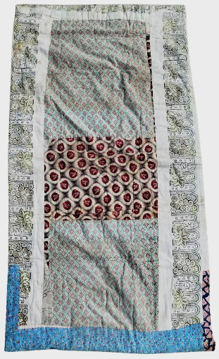 OSMANLI TOKAT  İŞİ UZERİ BASKI PARCALI EL DİKİM  NAMAZLIK SECCADE