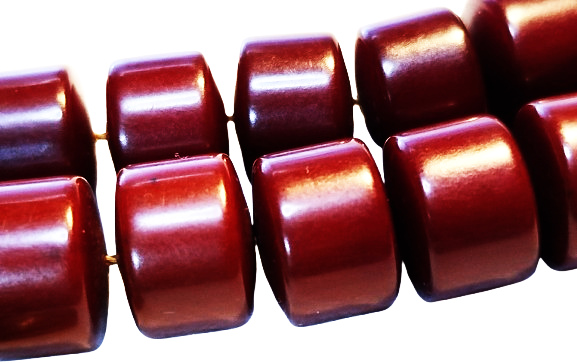 33 LUK BORDO KATALIN SİLİNDİR KESİM  ÖZEL YAPIM MAKSUT USTA TESBİH