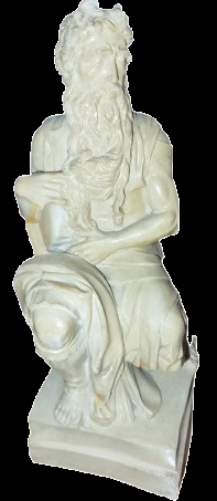 1960 MİCHELANGELO NUN  MUHTESEM  ESERİ MUSA HEYKELİ  