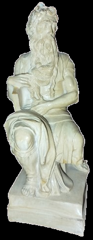 1960 MİCHELANGELO NUN  MUHTESEM  ESERİ MUSA HEYKELİ  