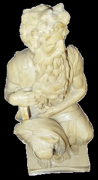 1960 MİCHELANGELO NUN  MUHTESEM  ESERİ MUSA HEYKELİ  