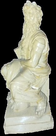 1960 MİCHELANGELO NUN  MUHTESEM  ESERİ MUSA HEYKELİ  