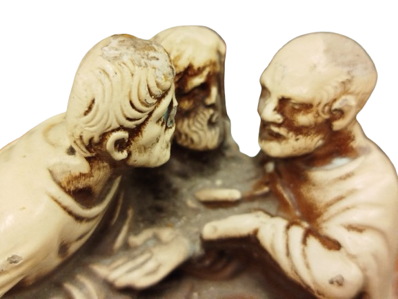 1970 LEONARDO DA VİNCİ ESERİ  SON YEMEK BUYUK BOY BİBLO ALCI