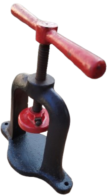 DEMİR DOKUM MEKANİK EL CEVİRMELİ KOLLU PRES