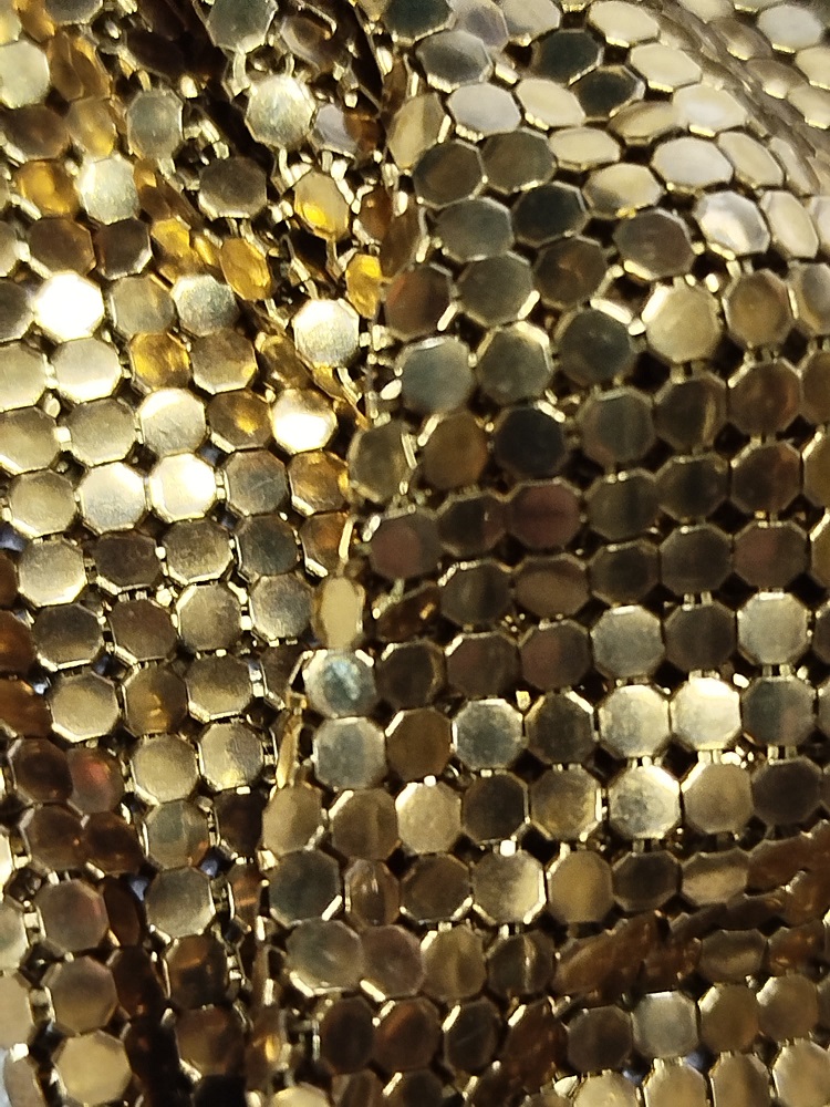 1970 SUSAN CAPLAN TASARIM GOLD PLATE ZIRH SAL 