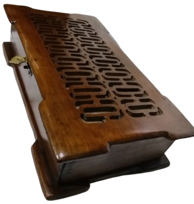 OSMANLI AHSAP EL YAPIM TESTERE İŞCİLİKLİ ANI HATIRA DEGERLİ ESYA SAKLAMA KUTUSU