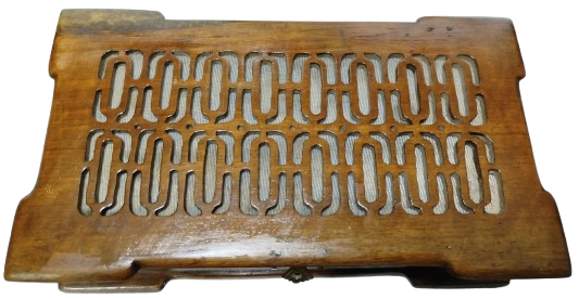 OSMANLI AHSAP EL YAPIM TESTERE İŞCİLİKLİ ANI HATIRA DEGERLİ ESYA SAKLAMA KUTUSU