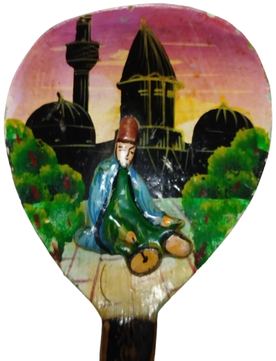 KONYA KABARTMA MEVLANA FUGURLU EL YAPIM UZERİ İYİLİKLER GERİ GELDİ YAZILI KASIK