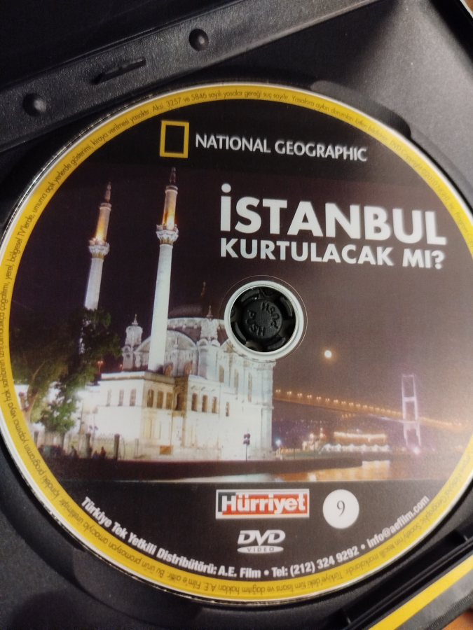 NATIONAL GEOGRAPHIC DUNYADAN BELGESEL 30 ADET DVD CD ORJİNAL BASKI HURRİYET GAZETESİ DAGITIMI