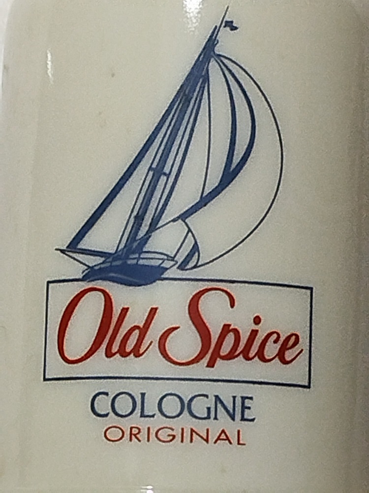 1960 EFSANE OLD SPICE  AFTER SHAVE 125 ML BEYAZ OPALIN CAM SİSE