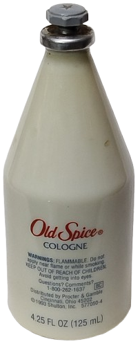 1960 EFSANE OLD SPICE  AFTER SHAVE 125 ML BEYAZ OPALIN CAM SİSE