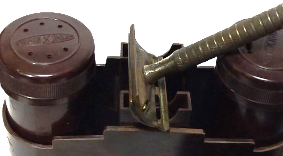 1940 WARDONİA SHEFFİELD  RAZORS SEYEHAT SETİ BAKALİT  KUTUSUNDA TAM TAKIM MADE IN ENGLAND