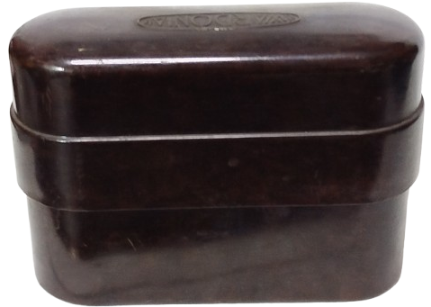 1940 WARDONİA SHEFFİELD  RAZORS SEYEHAT SETİ BAKALİT  KUTUSUNDA TAM TAKIM MADE IN ENGLAND