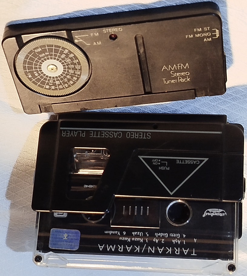 WALKMAN TP 412A  AM FM STEREO TUNER PACK MİNİ PİLLİ KULAKLIKLI RADYO TEYP 