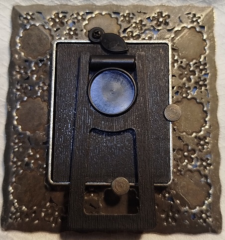 CERCEVE İCİNDE K ATATURK  GUMUS KAPLAMA  KABARTMA 