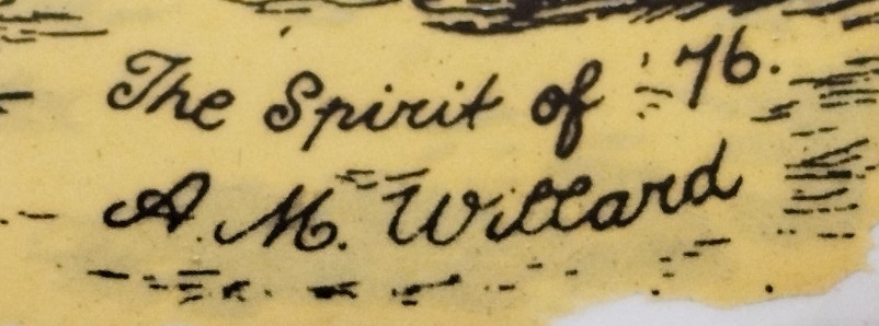 THE SPIRIT OF 76 A M WİLLARD LİTOGRAFİ Lİ DEMİR DOKUM VE PORSELENDEN NIHALE AMERİKAN USA