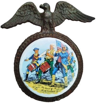 THE SPIRIT OF 76 A M WİLLARD LİTOGRAFİ Lİ DEMİR DOKUM VE PORSELENDEN NIHALE AMERİKAN USA