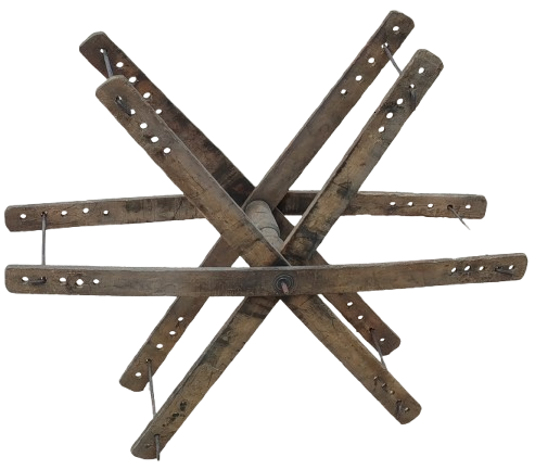 OSMANLI AHSAP CIKRIK ACILIR KAPANIR SARGI BAG KISMI AYARLI