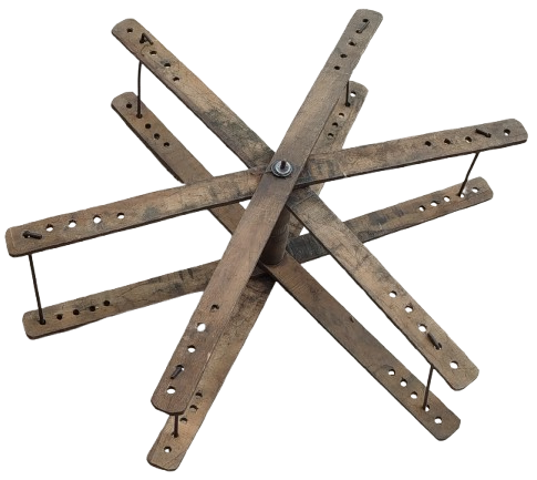 OSMANLI AHSAP CIKRIK ACILIR KAPANIR SARGI BAG KISMI AYARLI