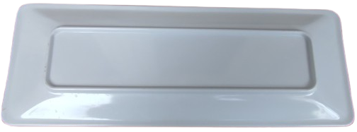 1970 USA OK NO PLACE LİKE HOME MELAMİN DİKDORTGEN RESİMLİ TABAK SEKLİNDE