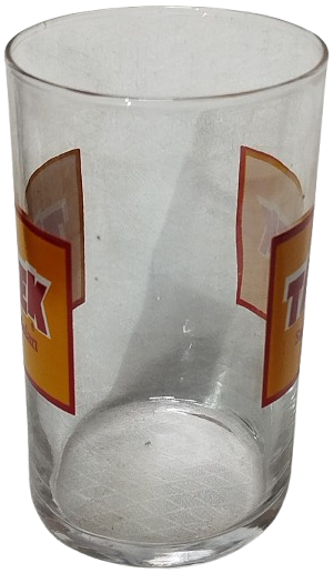 1970 TAMEK SAF MEYVA SULARI REKLAMLI CAM BARDAK